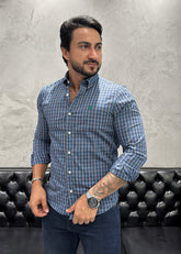 Camisa Ralph Lauren M/Longa MicroXadrez