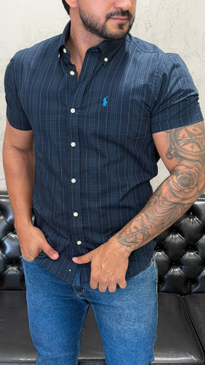 Camisa Ralph Lauren M/C Xadrez