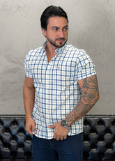 Camisa Ralph Lauren M/Curta Xadrez