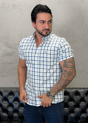 Camisa Ralph Lauren M/Curta Xadrez
