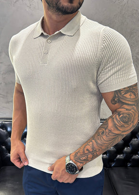 Polo Tricot Luxo Areia