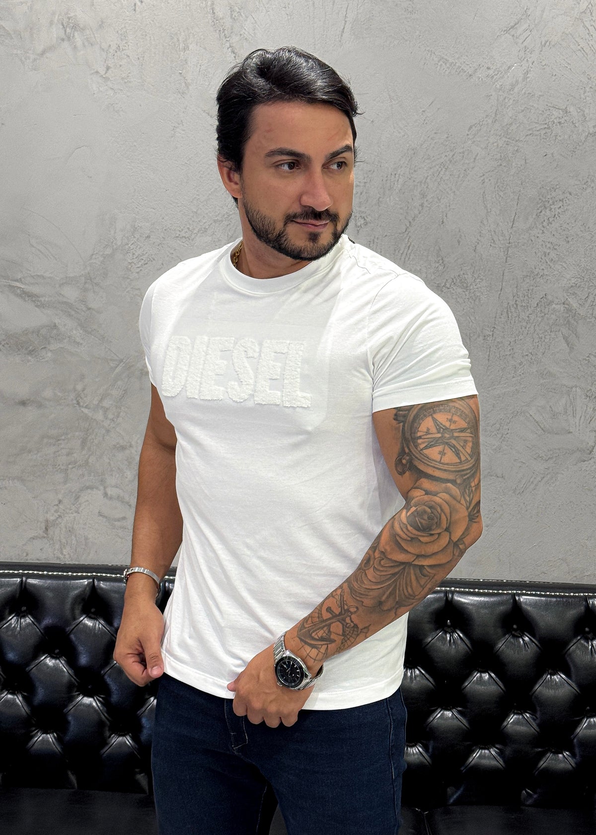 T-Shirt DIESEL Branca