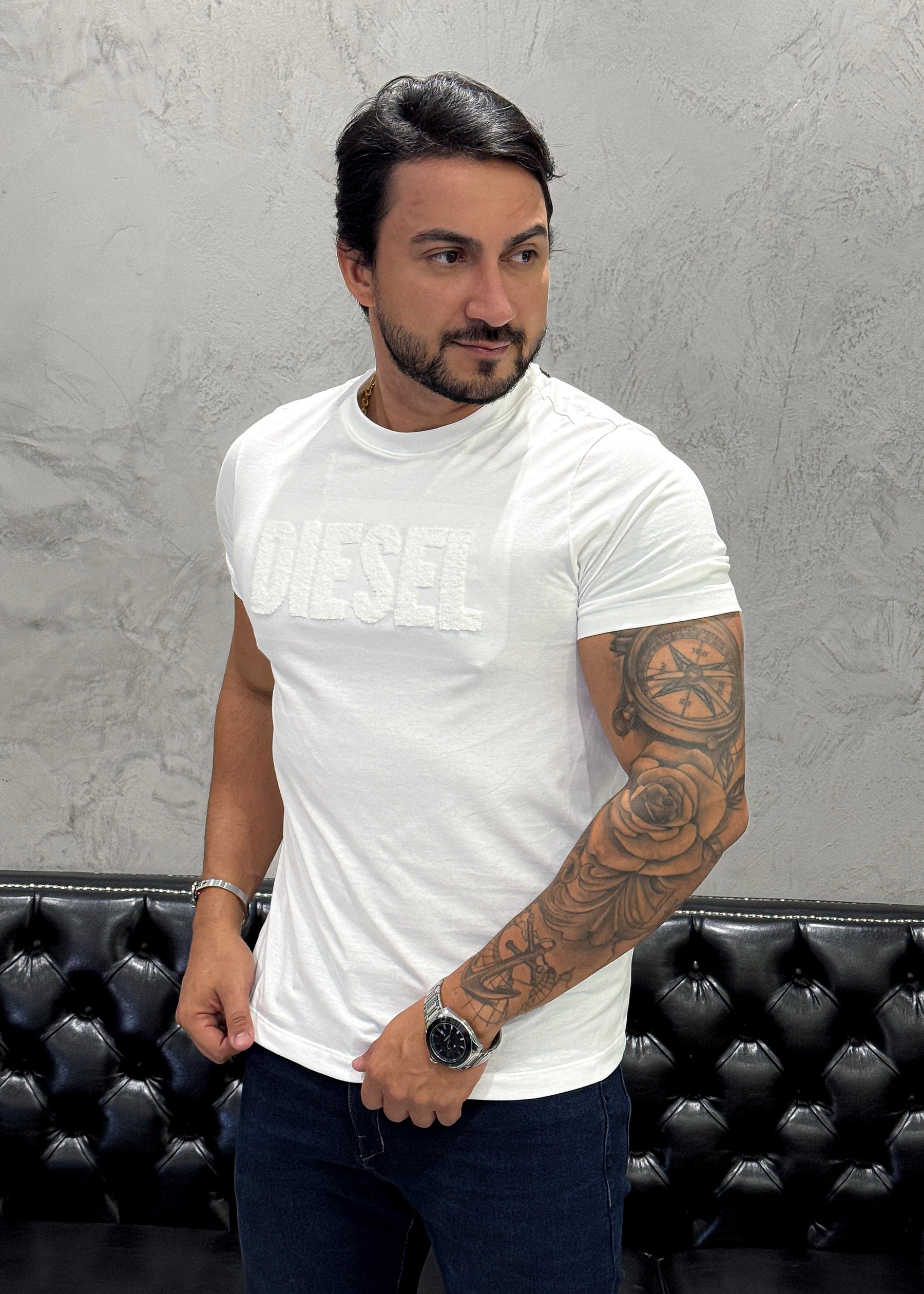 T-Shirt DIESEL Branca