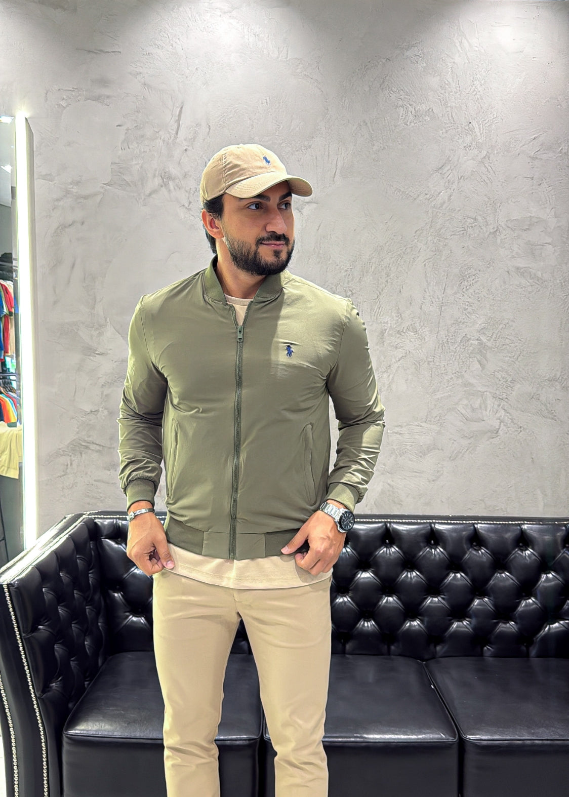 Jaqueta Casual Ralph Lauren Musgo