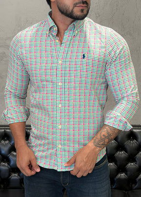 Camisa Ralph Lauren M/L Xadrez