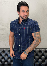 Camisa Ralph Lauren M/Curta Xadrez