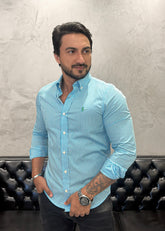 Camisa Ralph Lauren M/Longa MicroXadrez
