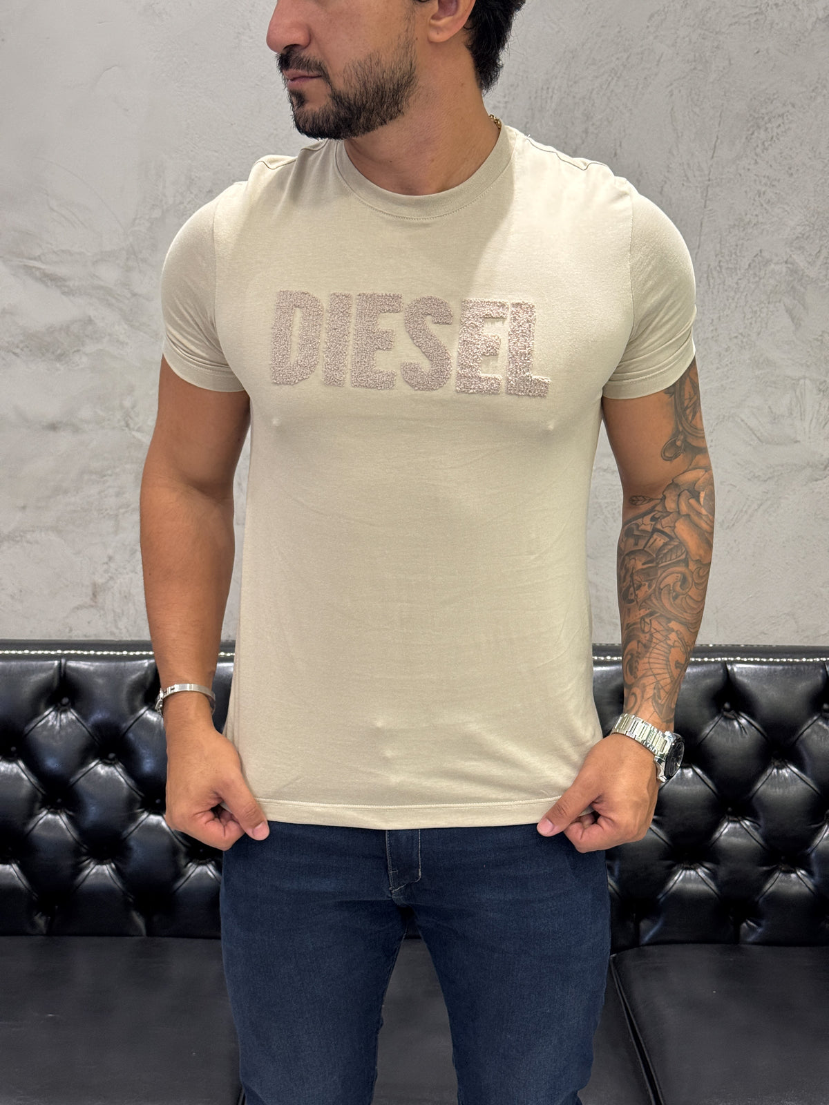 T-Shirt DIESEL Areia