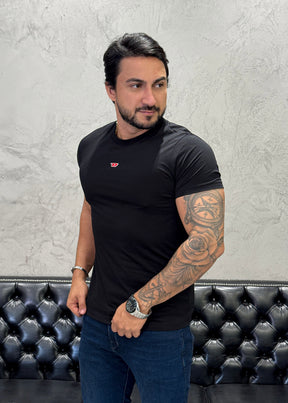 T-Shirt DIESEL Básica Preto