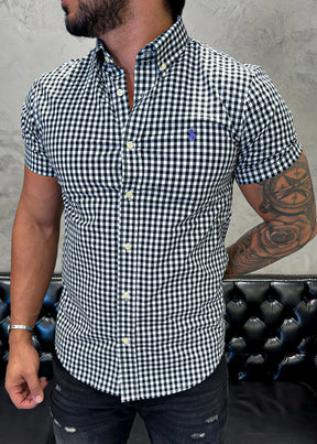 Camisa Ralph Lauren M/Curta Xadrez