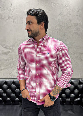 Camisa Ralph Lauren M/Longa Xadrez