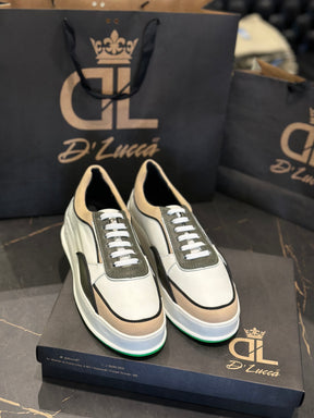 Sneaker DL67 Branco c/ Neon