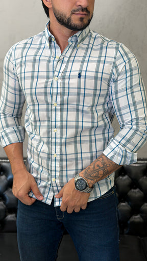 Camisa Ralph Lauren M/L Xadrez