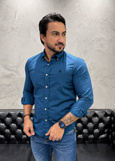 Camisa Ralph Lauren M/Longa Xadrez