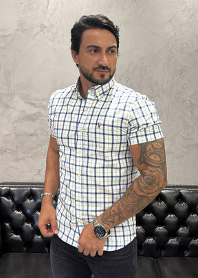 Camisa Ralph Lauren M/Curta Xadrez