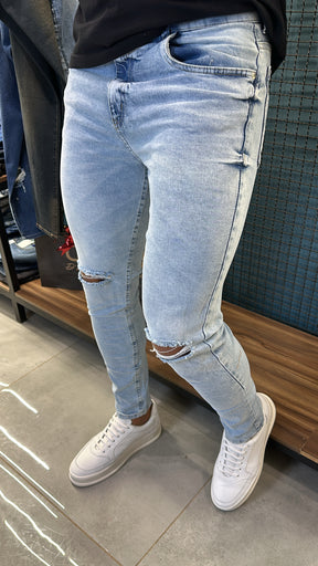 Calça Jeans Slim Fit