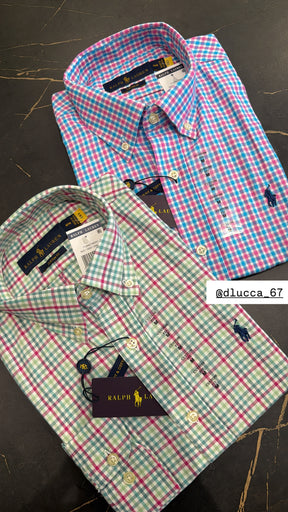Camisa Ralph Lauren M/L Xadrez