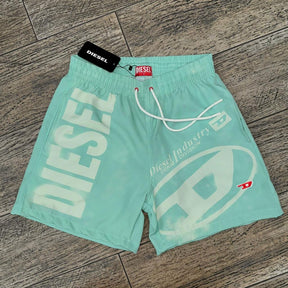 Short Diesel Estampado Verde Piscina