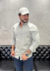 Camisa Ralph Lauren M/L Linho