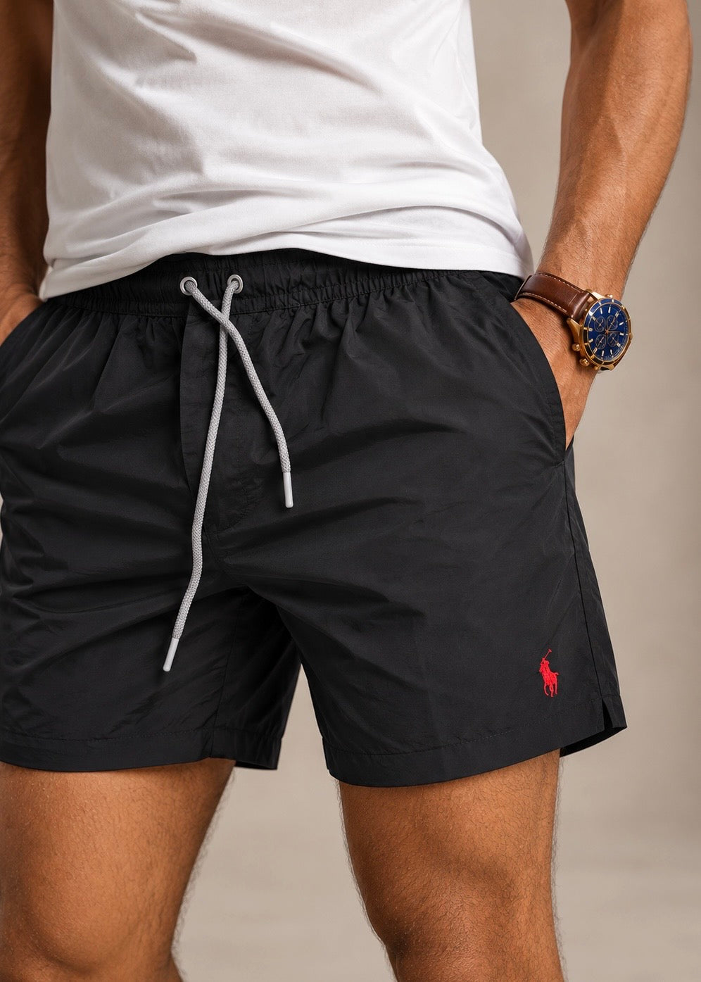 Short RL Masculino Swimwear Preto