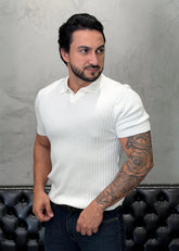Polo Tricot Luxo Branco