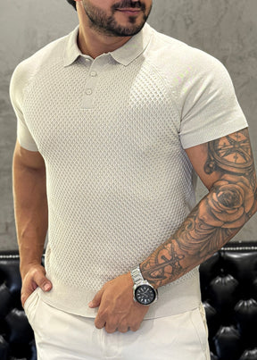 Polo Tricot Luxo Bege