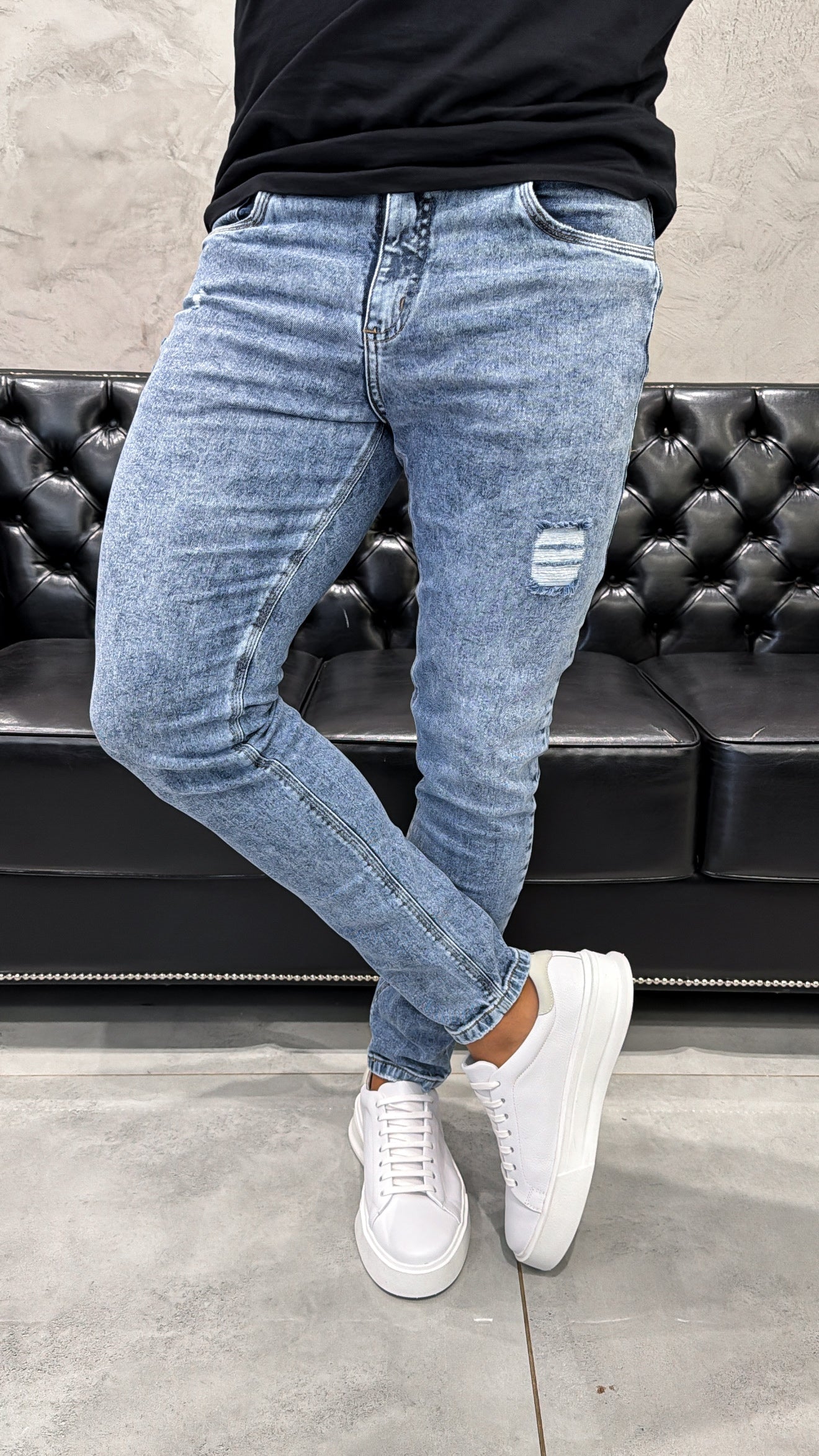 Calça Jeans Slim Fit