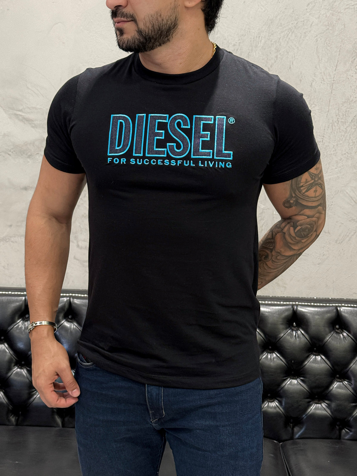 T-Shirt DIESEL Preto