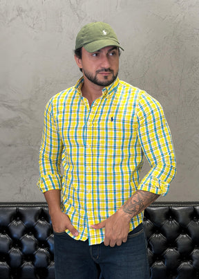 Camisa Ralph Lauren M/L Xadrez