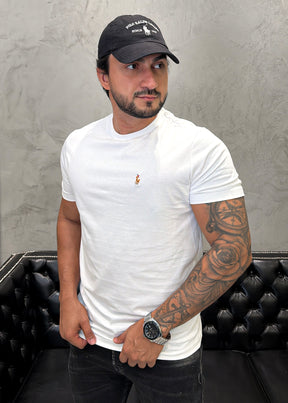 T-Shirt Basic Ralph Lauren Branca