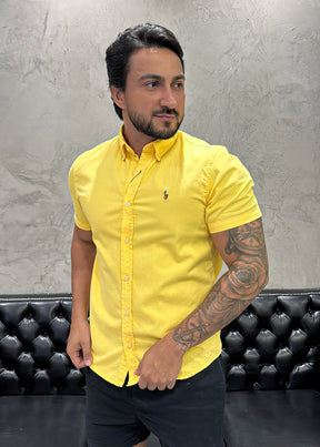 Camisa Ralph Lauren M/C Amarela