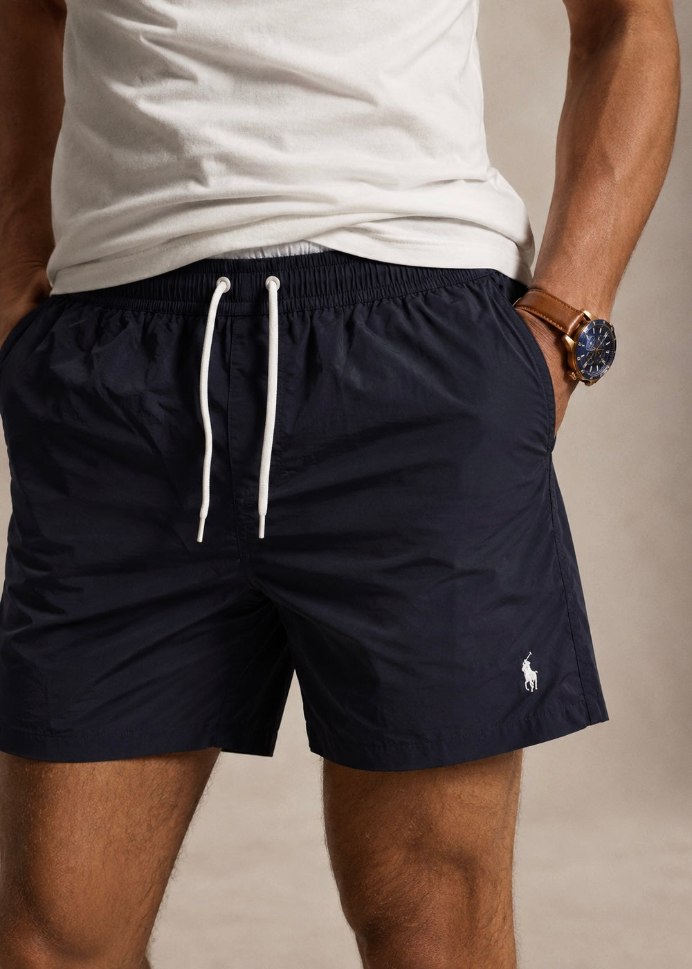 Short RL Masculino Swimwear Azul Marinho