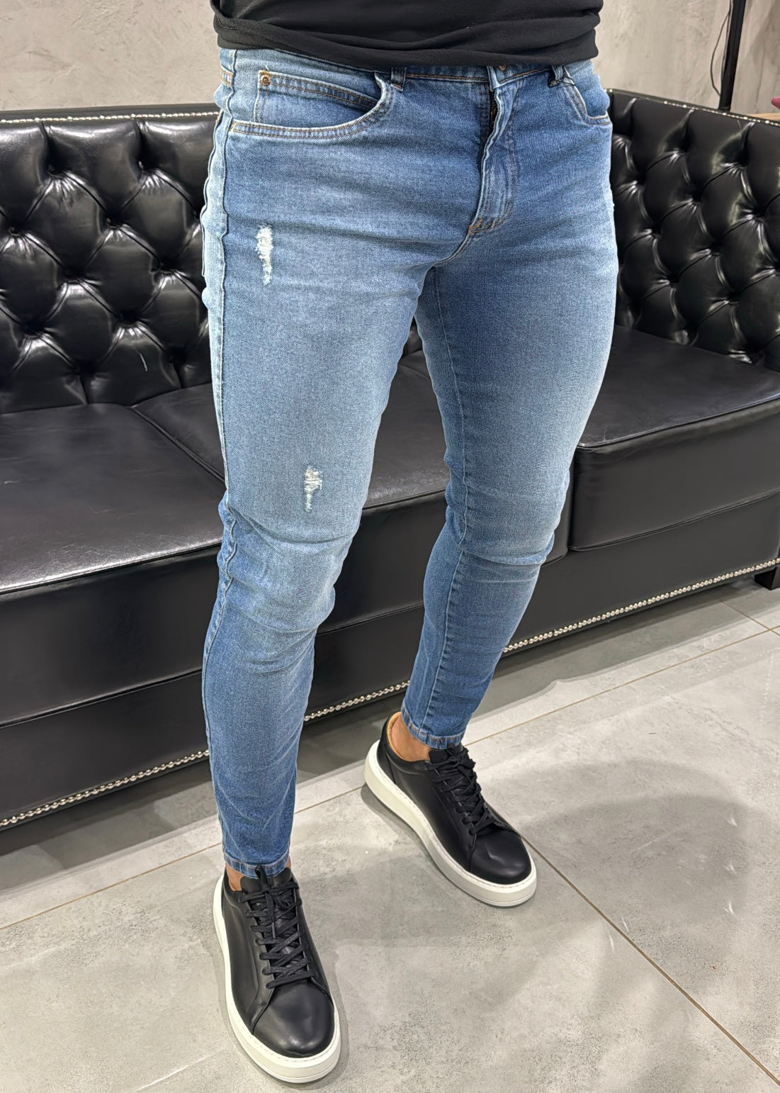 Calça Jeans Slim