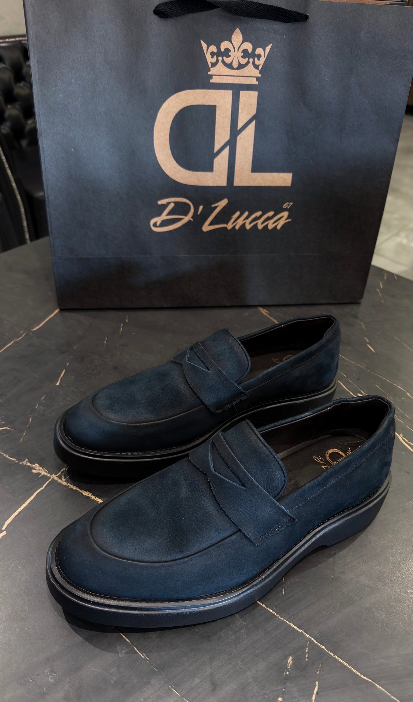 Loafer Tessel DL67 Marinho