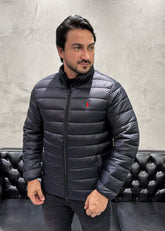 Jaqueta Puffer Ralph Lauren Preto