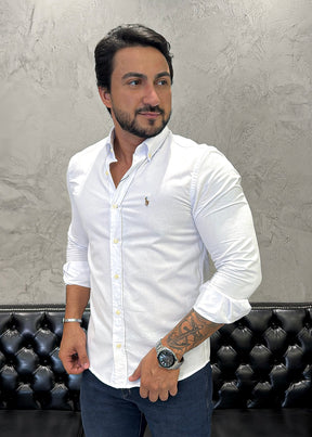 Camisa Ralph Lauren M/L Branco