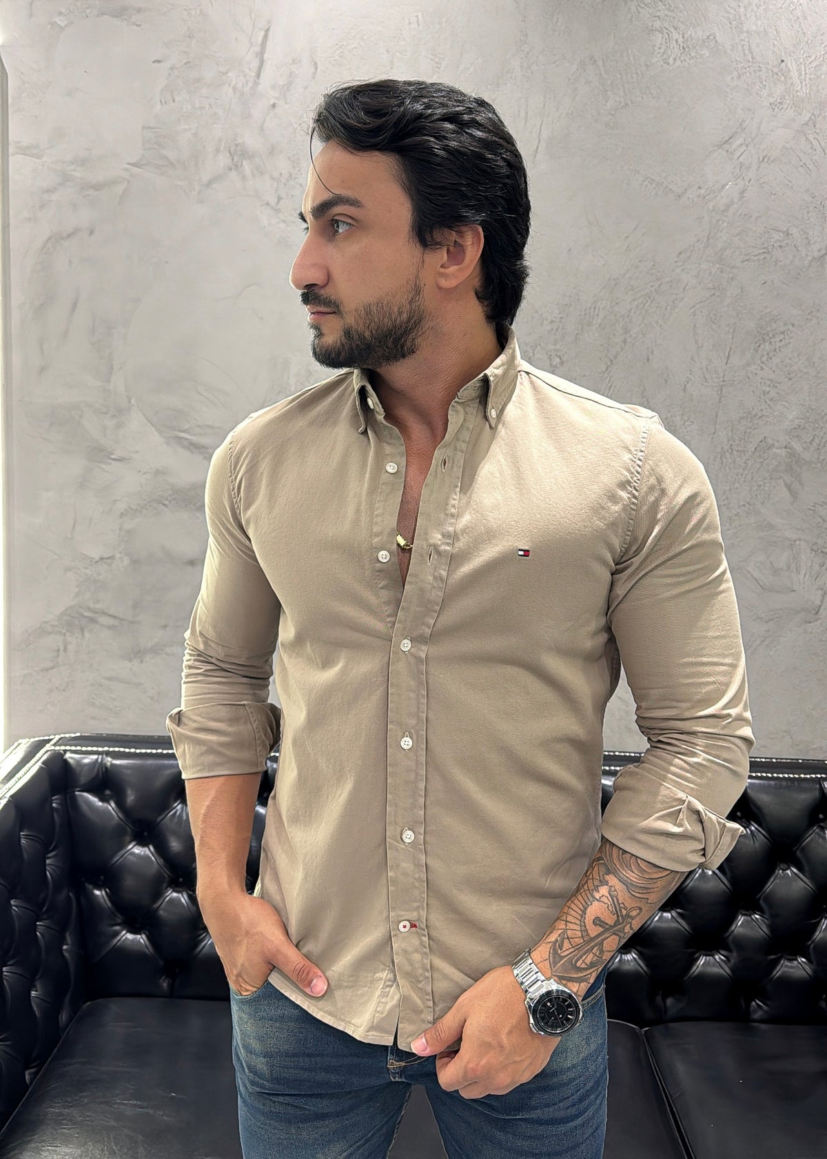 Camisa TOMMY H. M/L