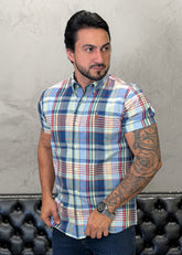 Camisa Ralph Lauren M/C Xadrez Americana