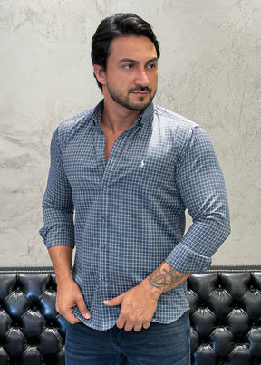 Camisa Ralph Lauren M/Longa Xadrez