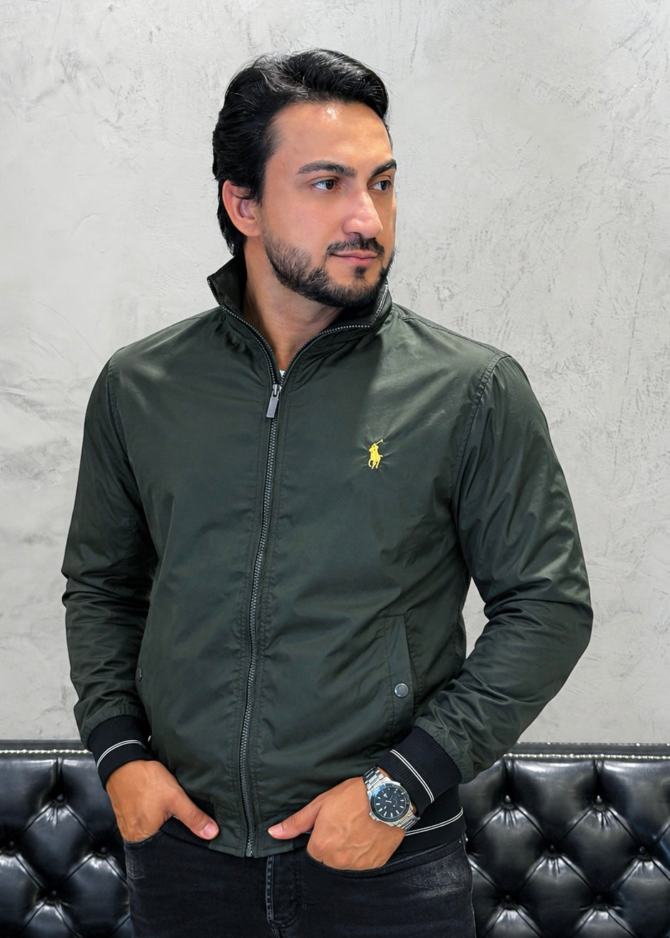 Jaqueta Bomber Ralph Lauren Verde