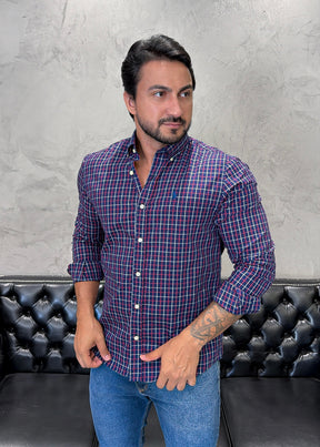 Camisa Ralph Lauren M/L Xadrez