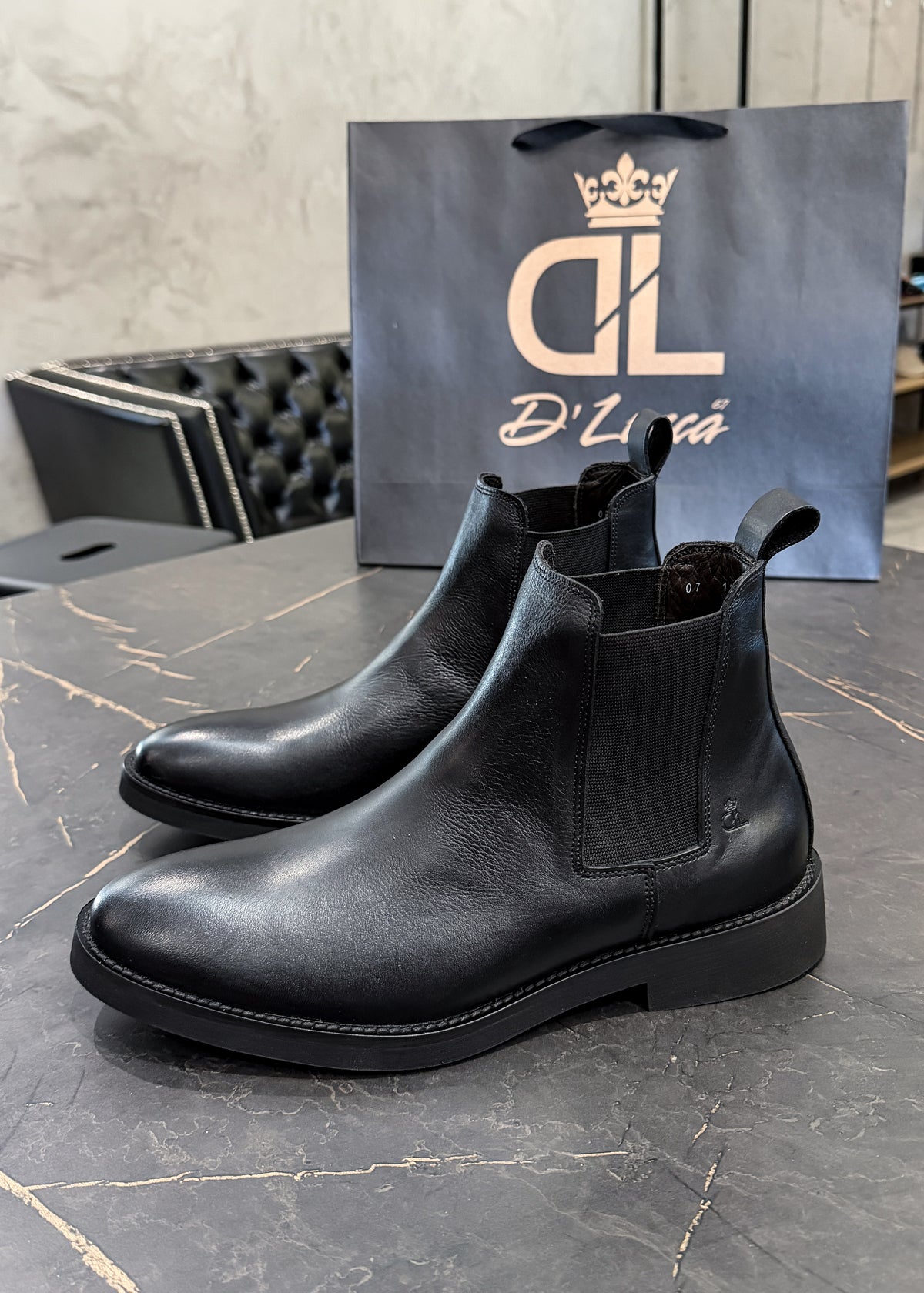 Bota Chelsea DL67 Preto