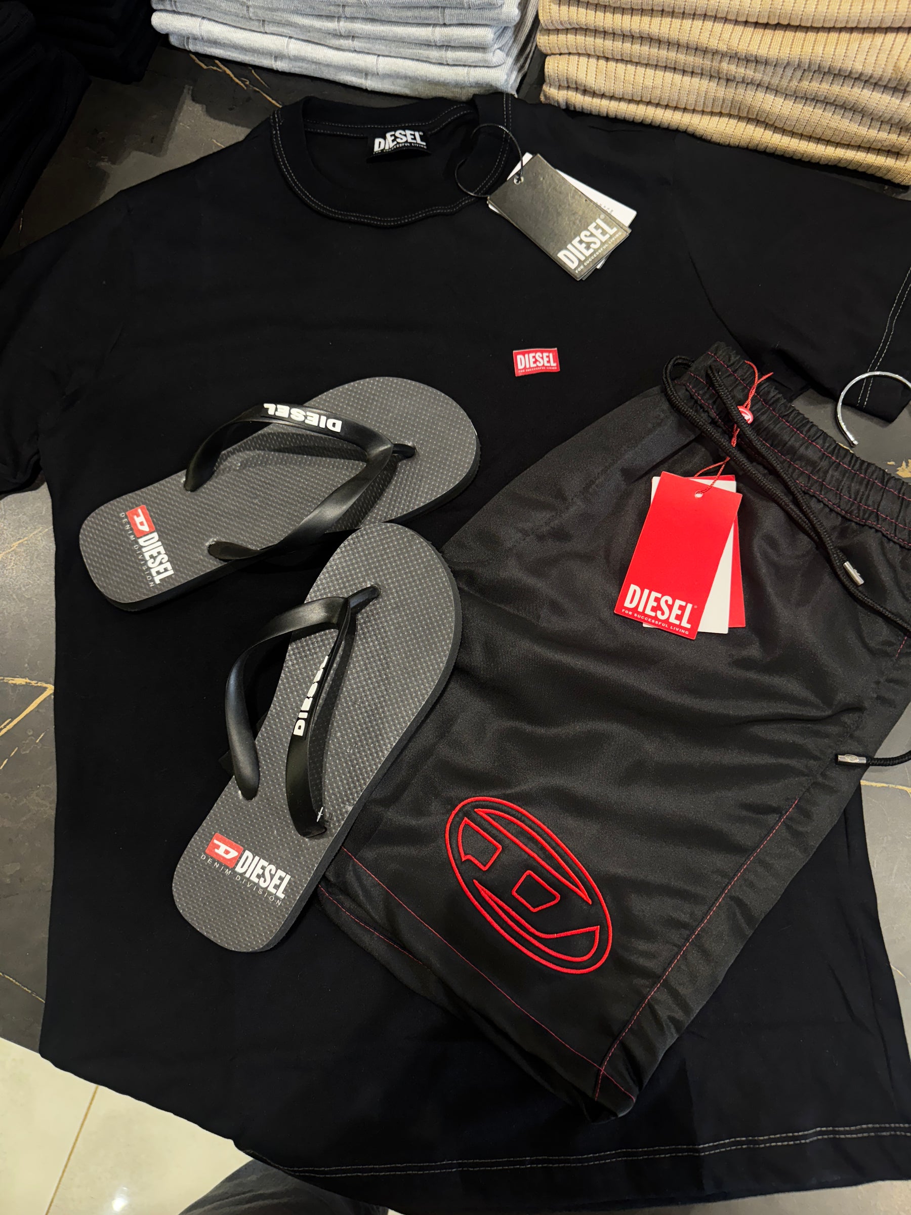 Short Diesel Preto