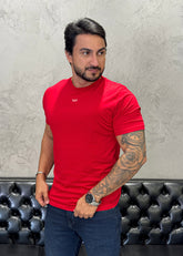 T-Shirt DIESEL Básica Vermelha
