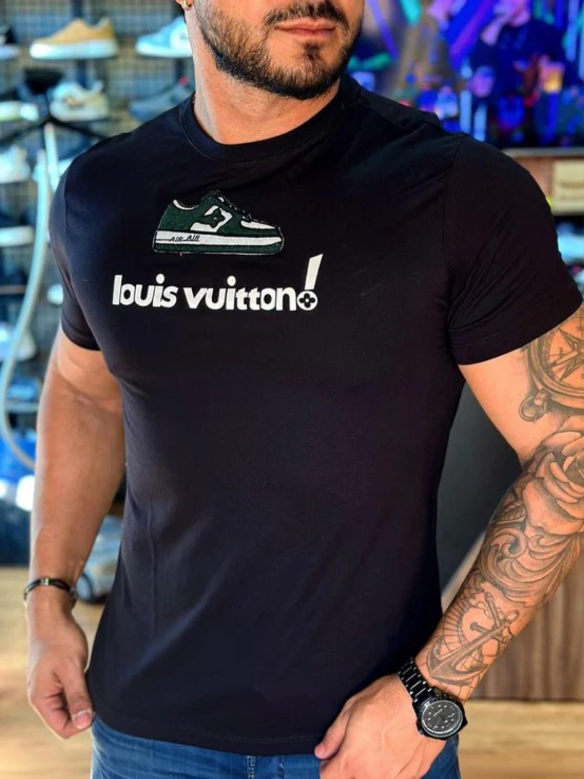 Camiseta LV PRETO