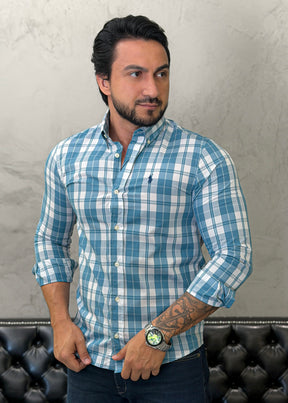 Camisa Ralph Lauren M/L Xadrez
