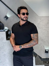 Polo Tricot Luxo Preto