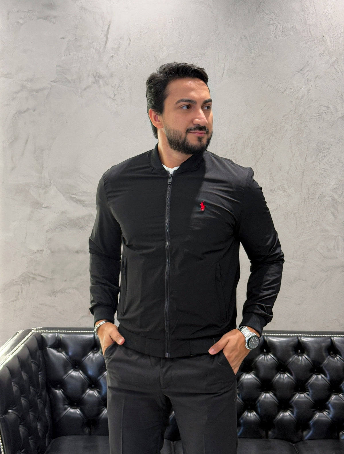 Jaqueta Casual Ralph Lauren Preto
