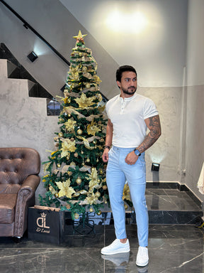 T-Shirt Básica Henley Off