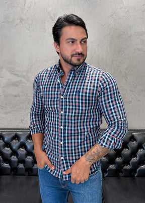 Camisa Ralph Lauren M/L Xadrez